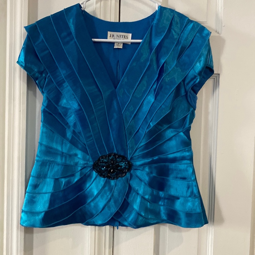 Blue Dress Shirt from JR NITES size 6